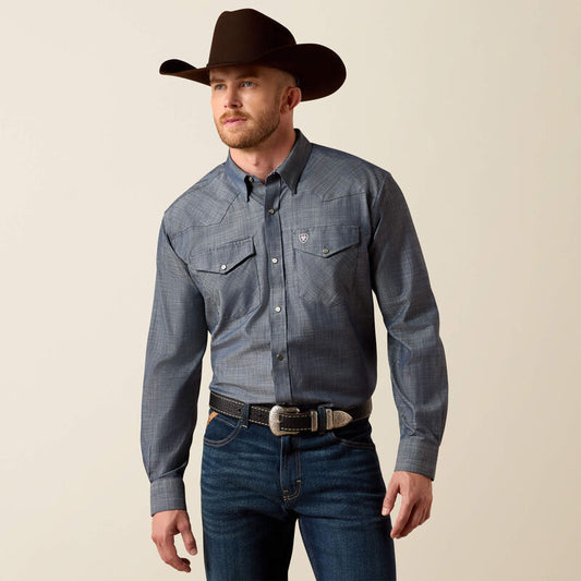 Ariat Refine Slub Wrinkle Free Shirt