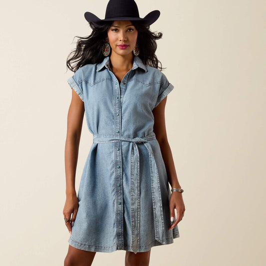 Ariat Hampton Denim Snap Up Dress