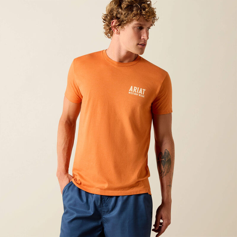 Ariat Outline Papaya T-Shirt