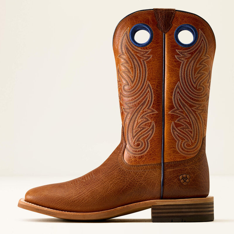 Ariat Highland Toughstock Wide Square Toe Cowboy Boot
