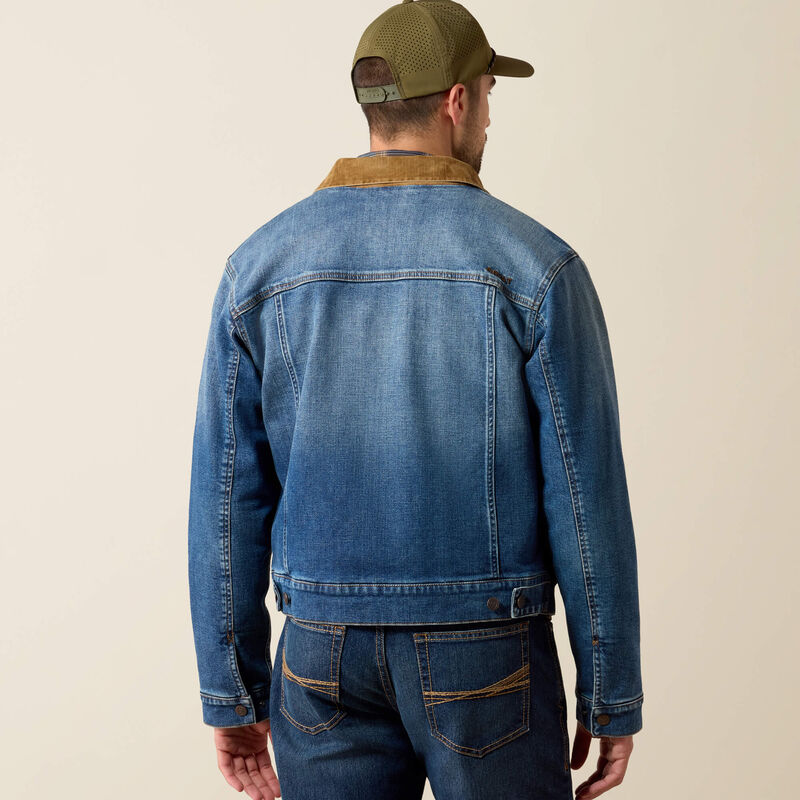 Ariat Flannel Lined Trucker Jacket