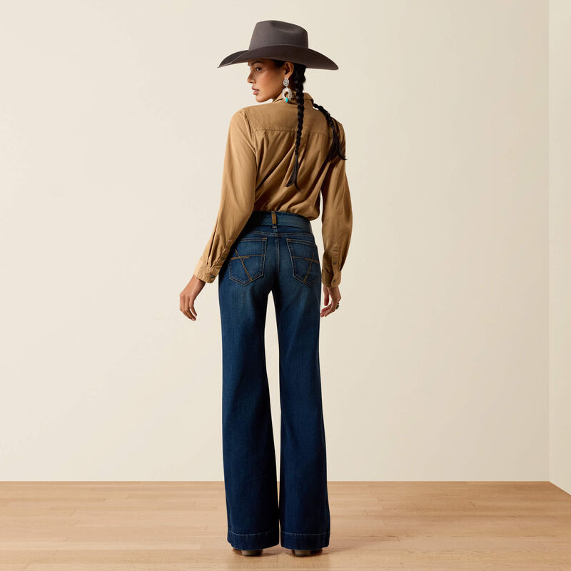 Ariat Scarlett Flipside Wide Leg Jeans