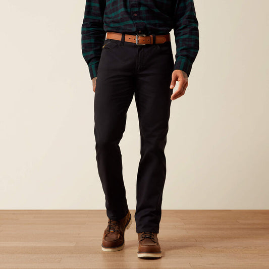 Ariat Rebar M5 Straight DuraStretch Made Tough Straight Pant Black