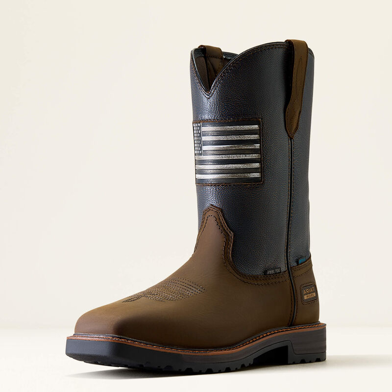 Activator Patriot Waterproof Wide Square Toe ST Work Boot