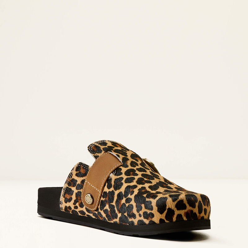 Ariat Country Mule Leopard Clog