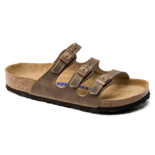 Birkenstock Florida Soft Footbed Tobacco Brown