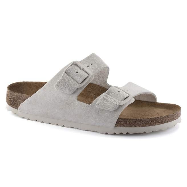 Birkenstock Arizona Soft Footbed Antique White Sandal
