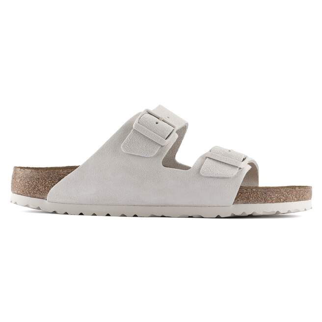Birkenstock Arizona Soft Footbed Antique White Sandal