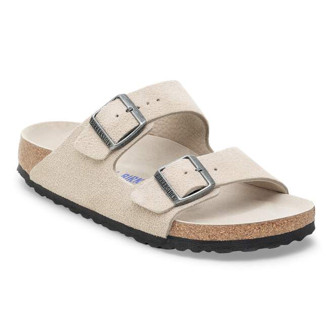 Birkenstock Arizona Soft Footbed Oyster Tonal Sandal