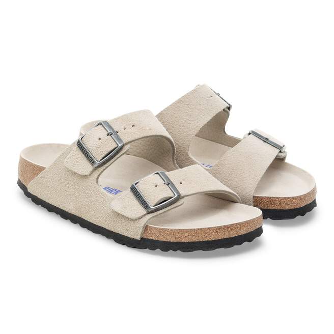 Birkenstock Arizona Soft Footbed Oyster Tonal Sandal