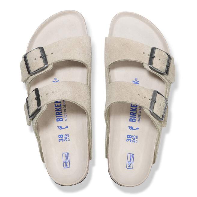 Birkenstock Arizona Soft Footbed Oyster Tonal Sandal