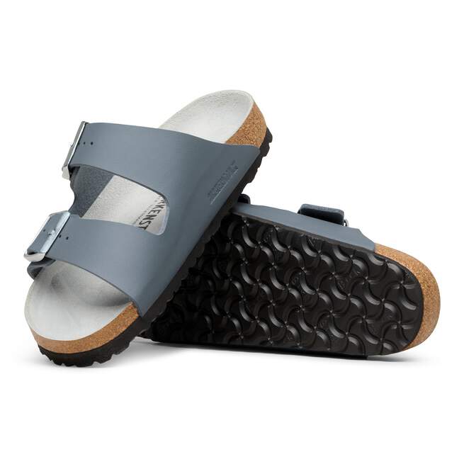 Birkenstock Arizona Birko-Flor Basalt Grey/Pure Sage Sandal