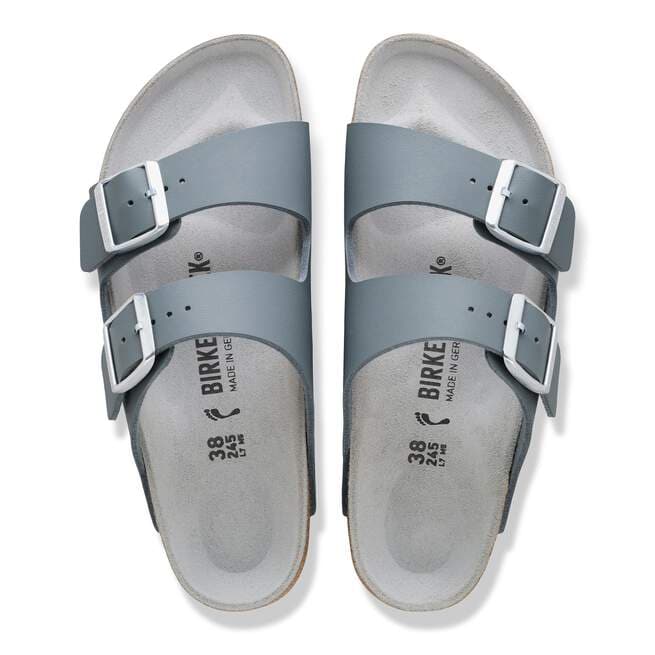 Birkenstock Arizona Birko-Flor Basalt Grey/Pure Sage Sandal