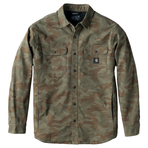 Carhartt Men's Windham Shirt Jacket Army Green Camo