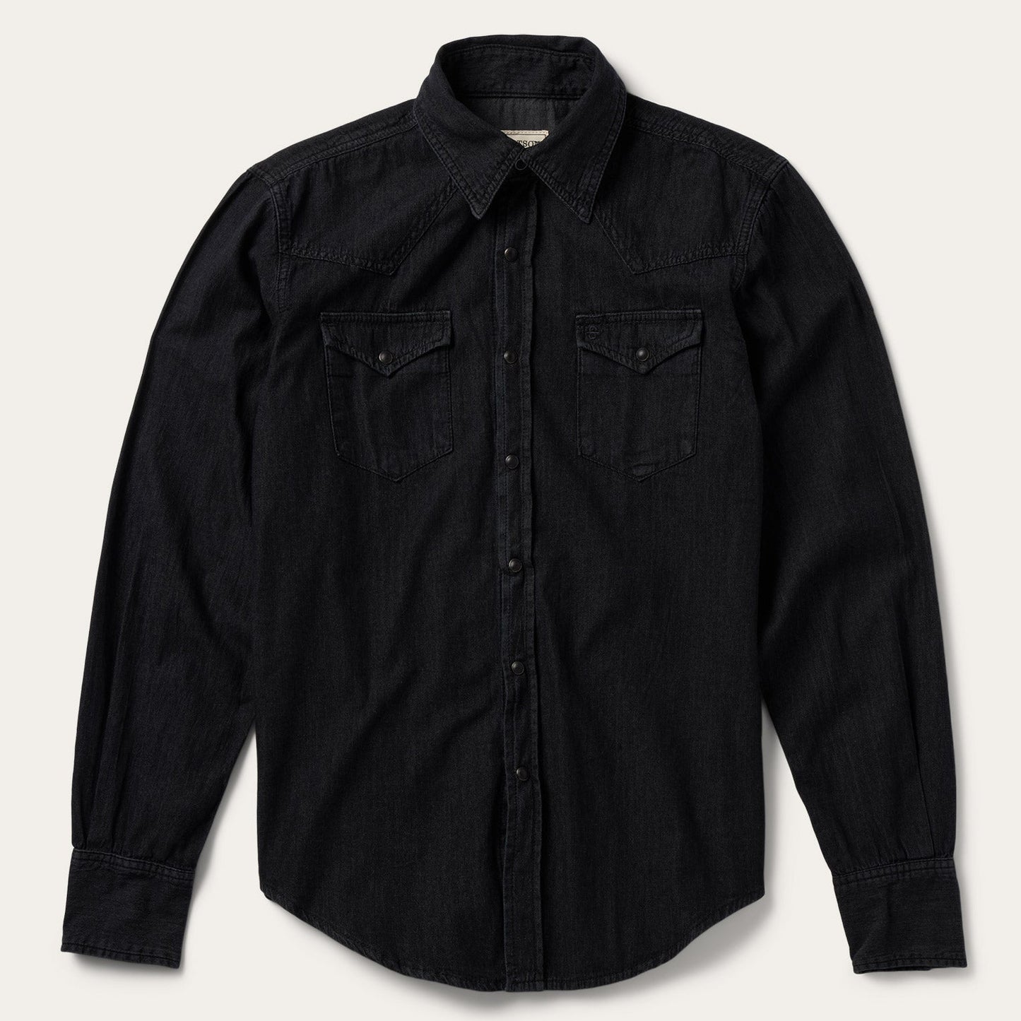 Stetson Modern Denim Black Men's Snap Up