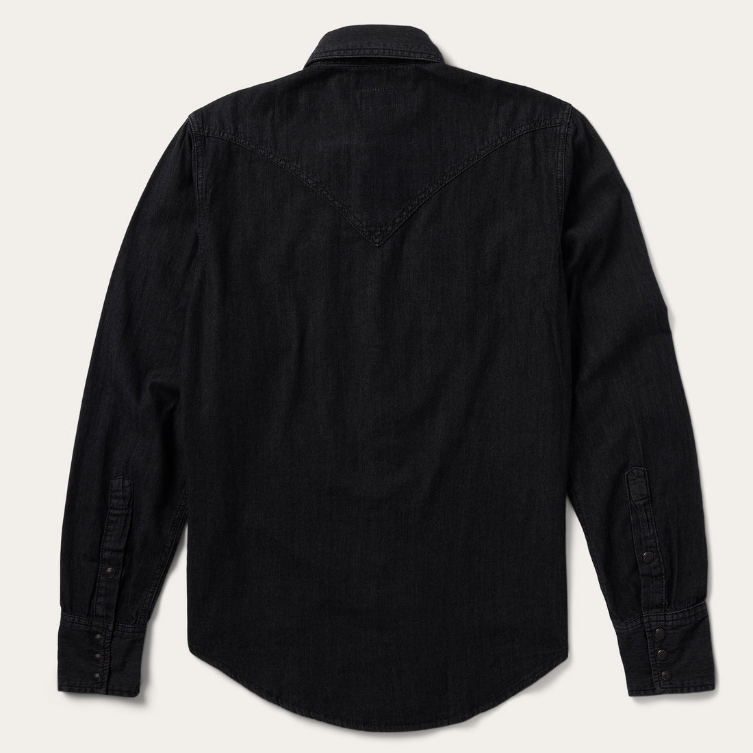 Stetson Modern Denim Black Men's Snap Up