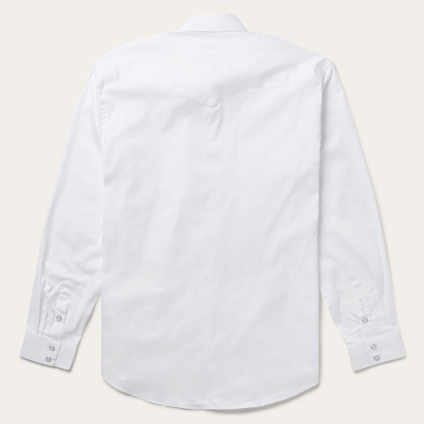 Stetson Pinpoint White Men's Snap Up
