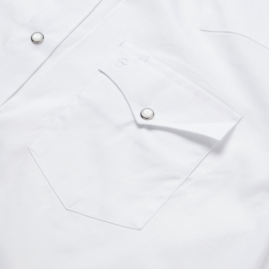 Stetson Pinpoint White Men's Snap Up
