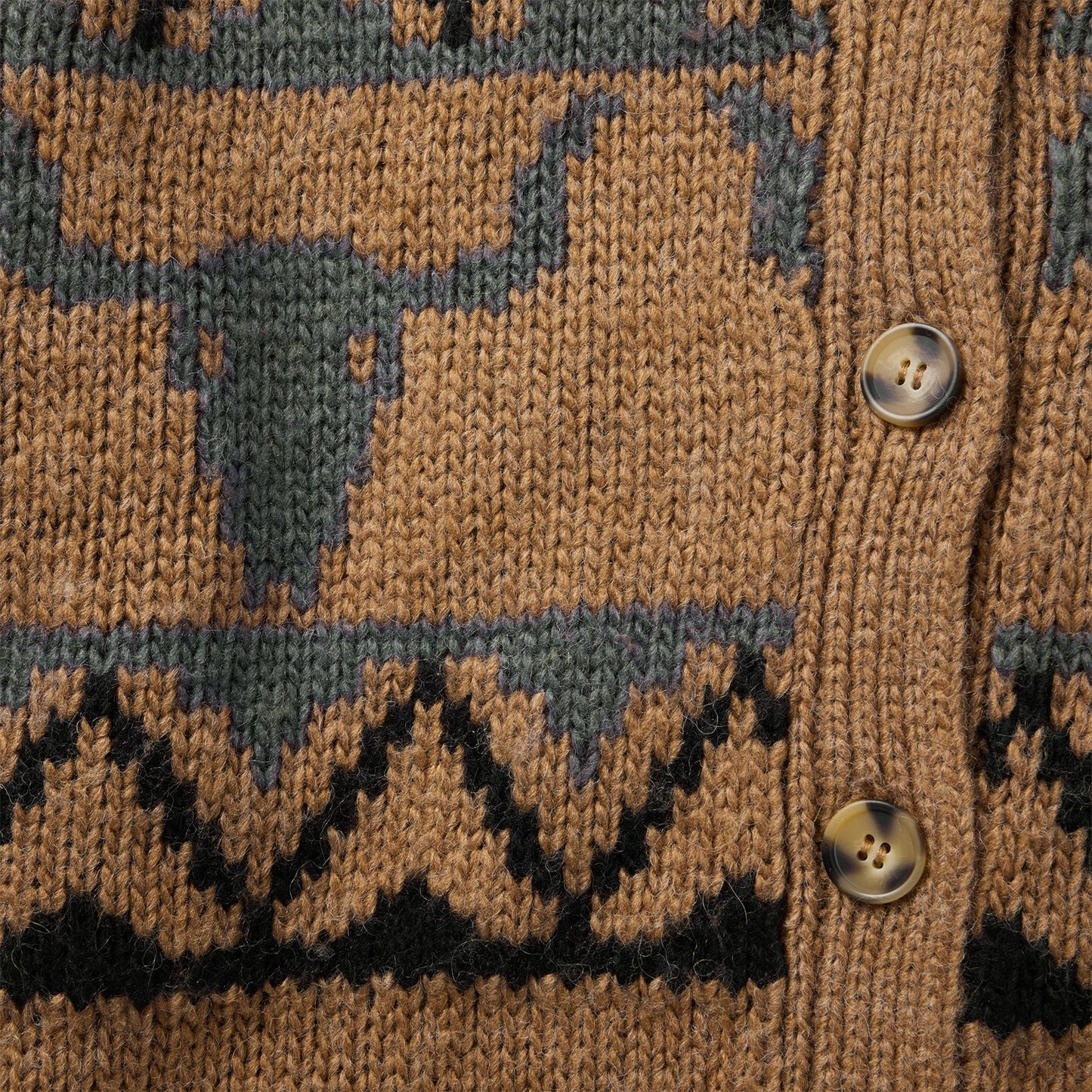 Stetson Steer Head Cropped Cardigan