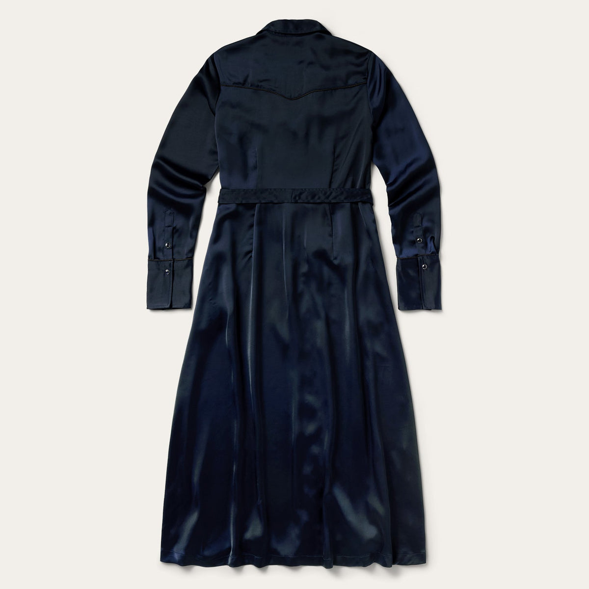 Stetson Satin Midnight Blue Dress
