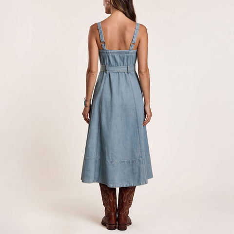 Stetson Denim Tie Dress