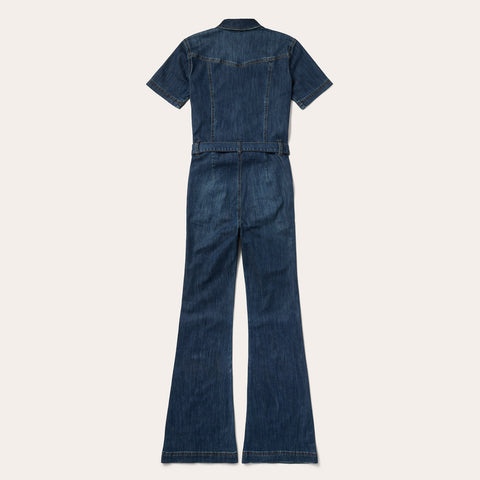 Alexis Dark Denim Women's Jumpsuit