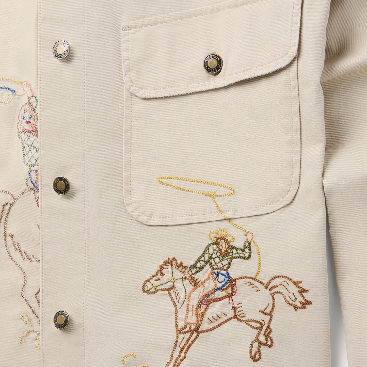 Stetson Embroidery Shacket