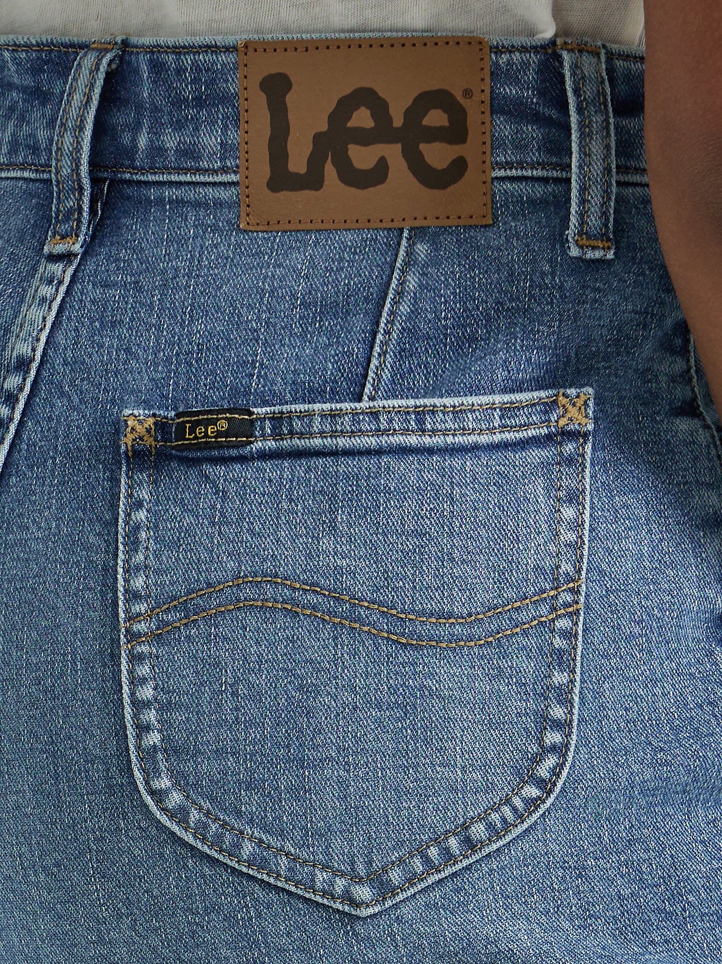 Lee Legendary Trouser Wide Leg Lightwash