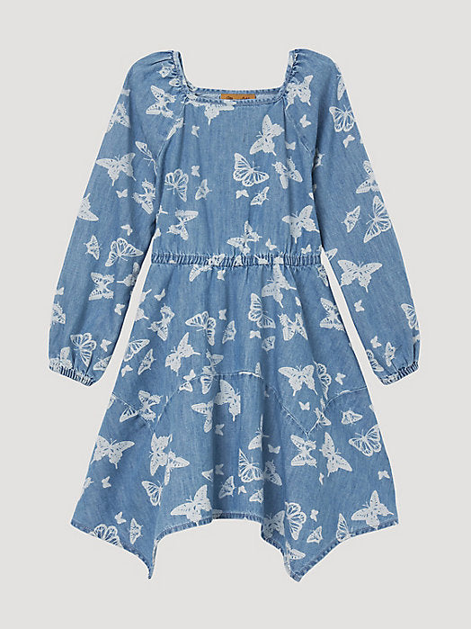 Wrangler Butterfly Girls Dress