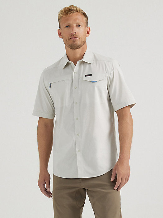 Wrangler ATG Asymmetrical Solid Men's Shirt