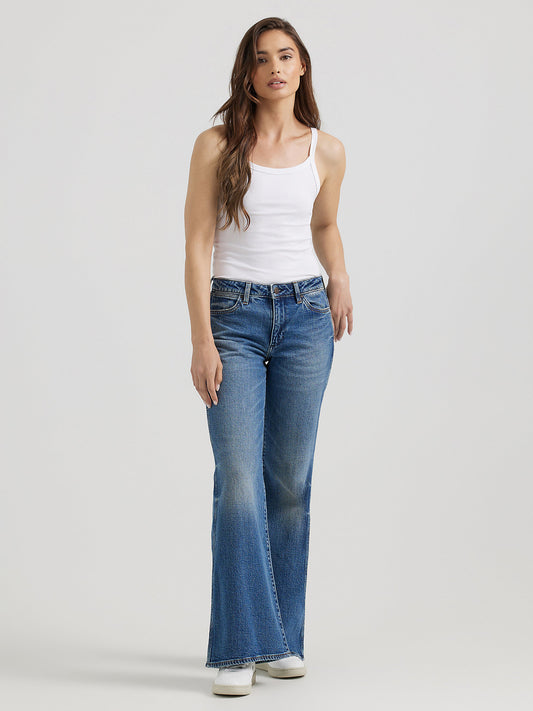 Wrangler Carly Stonewash Flare Women's Jeans