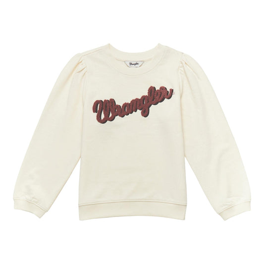 Wrangler Textured Logo Sweatshirt