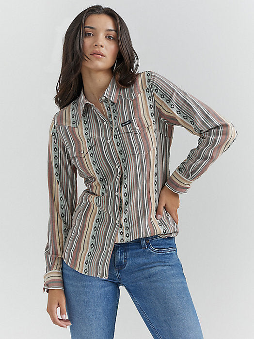 Wrangler Serape Women's Snap Up