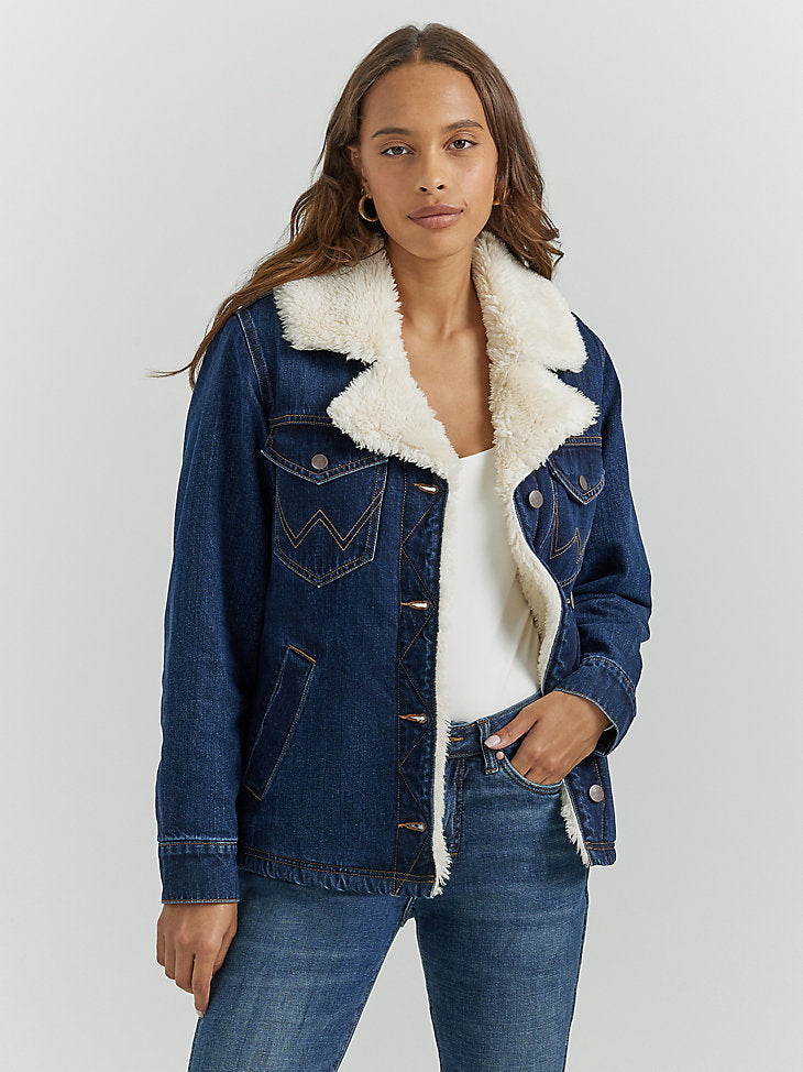 Wrangler Denim Love Sherpa Jacket