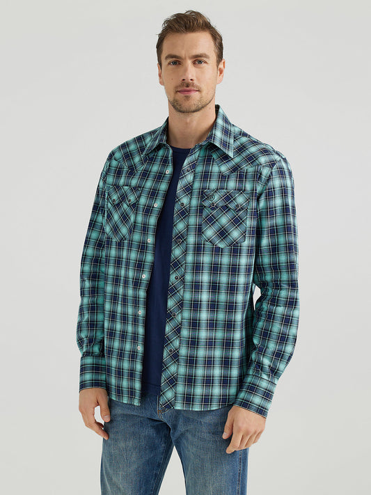 Wrangler Sawtooth Teal Dream Men's