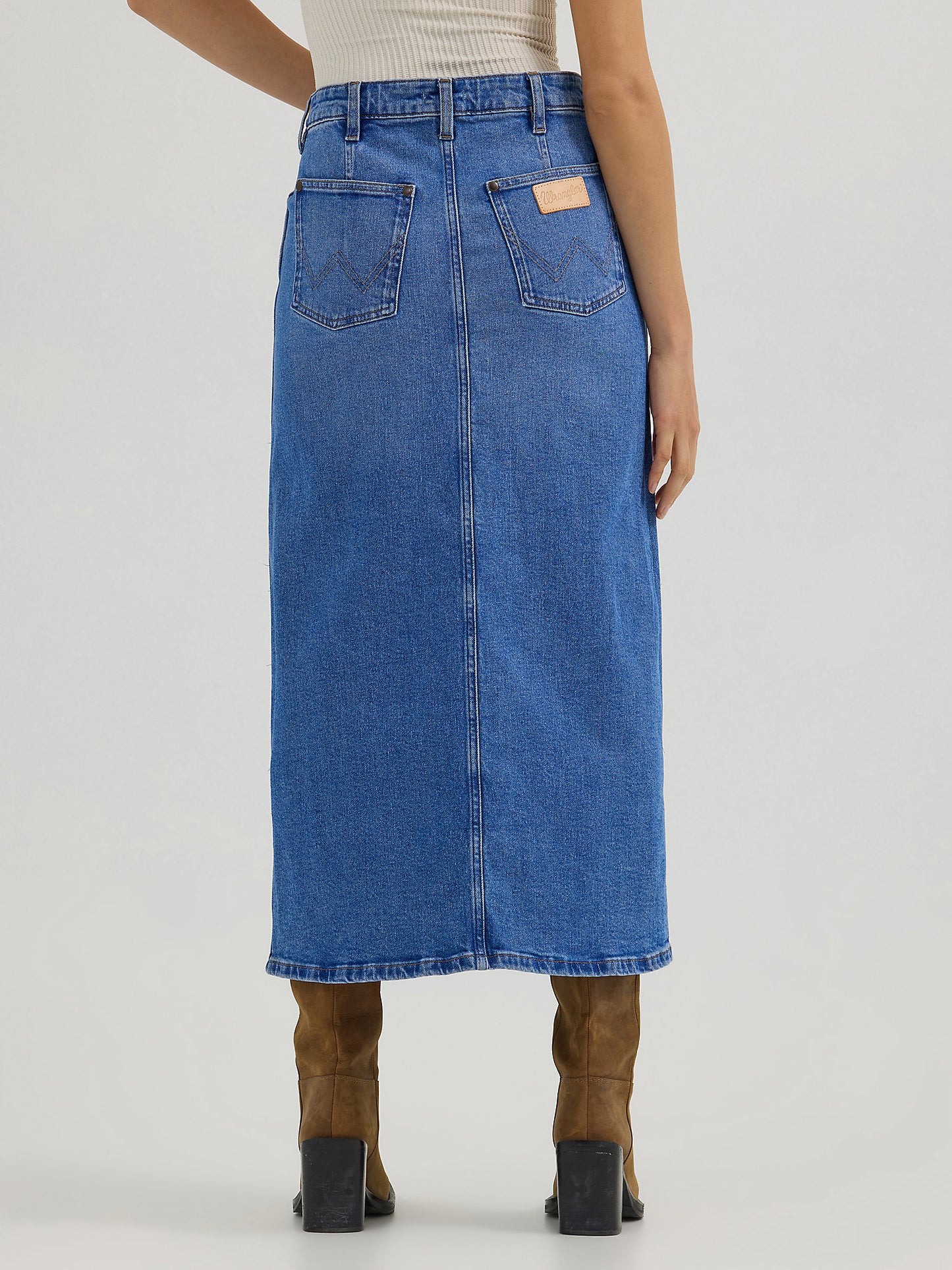 Wrangler Denim Love Midi Skirt