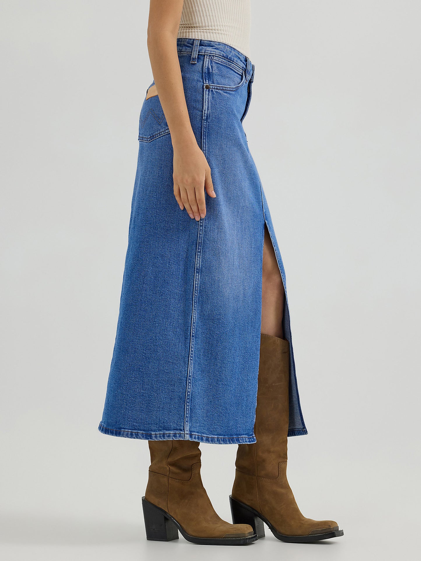 Wrangler Denim Love Midi Skirt