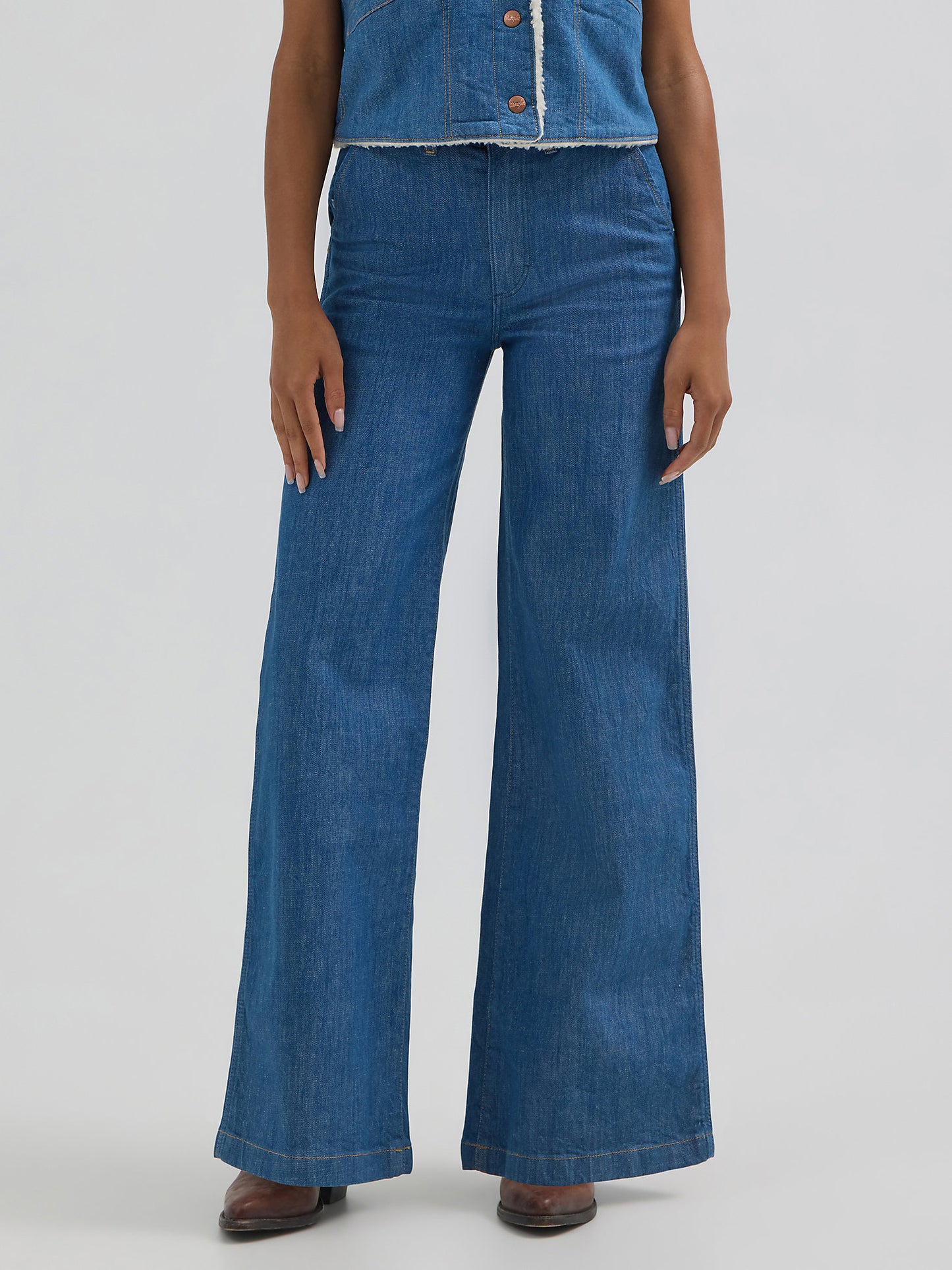 Wrangler Larae Original Wide Leg Trouser