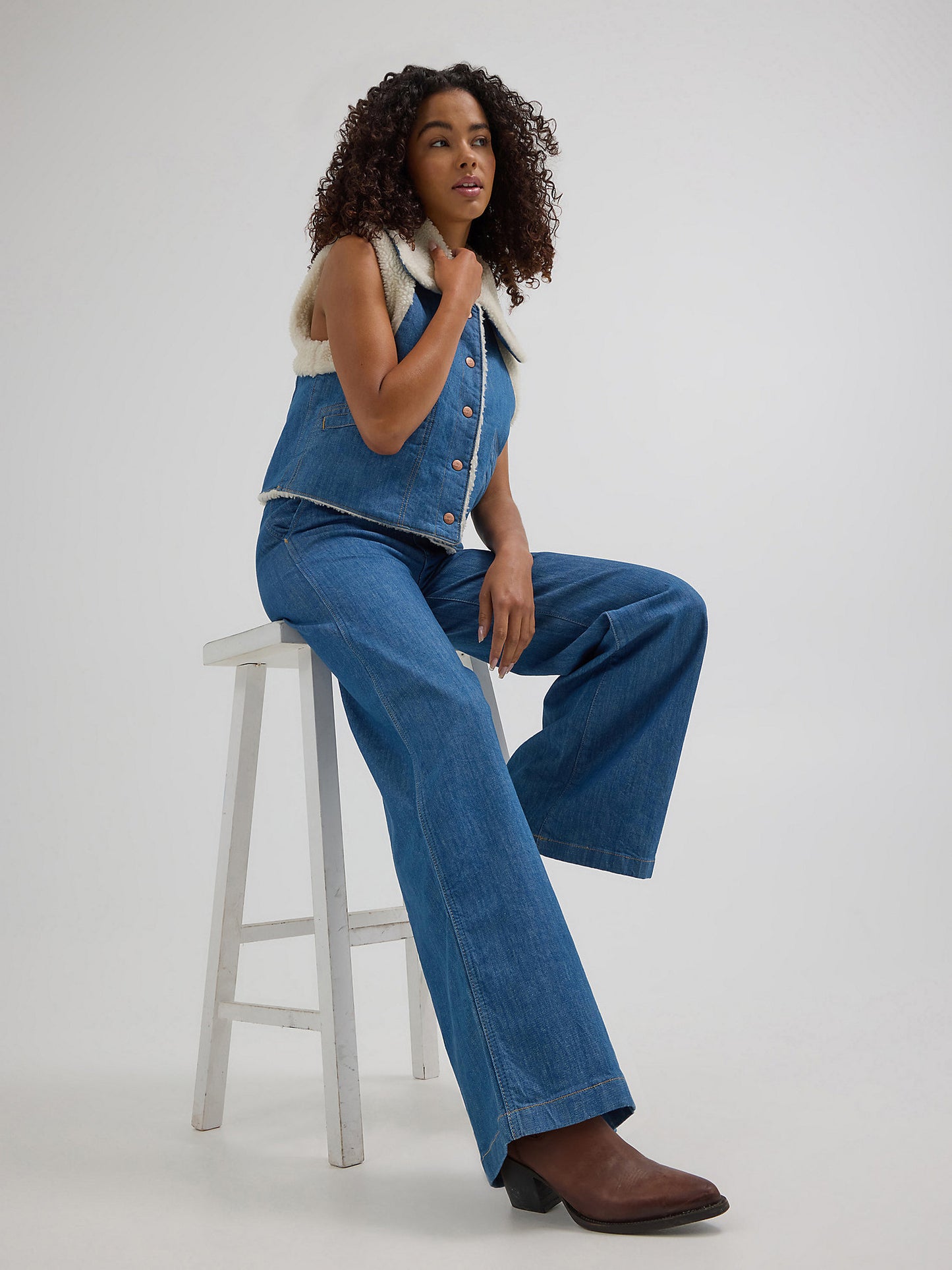 Wrangler Larae Original Wide Leg Trouser