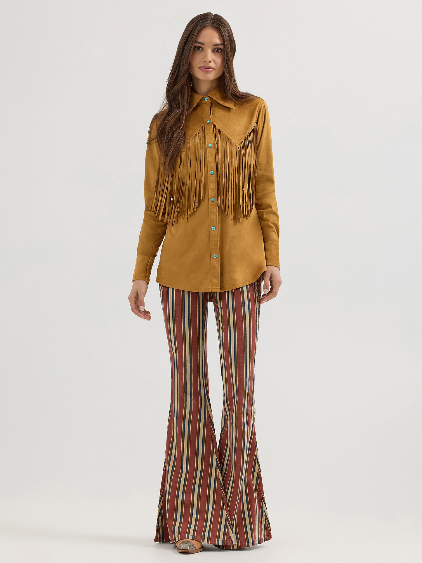 Wrangler X Lainey Wilson Fringe Out Snap Up