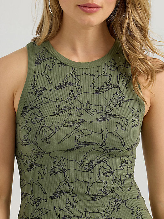 Wrangler Sleeveless Horse Tank