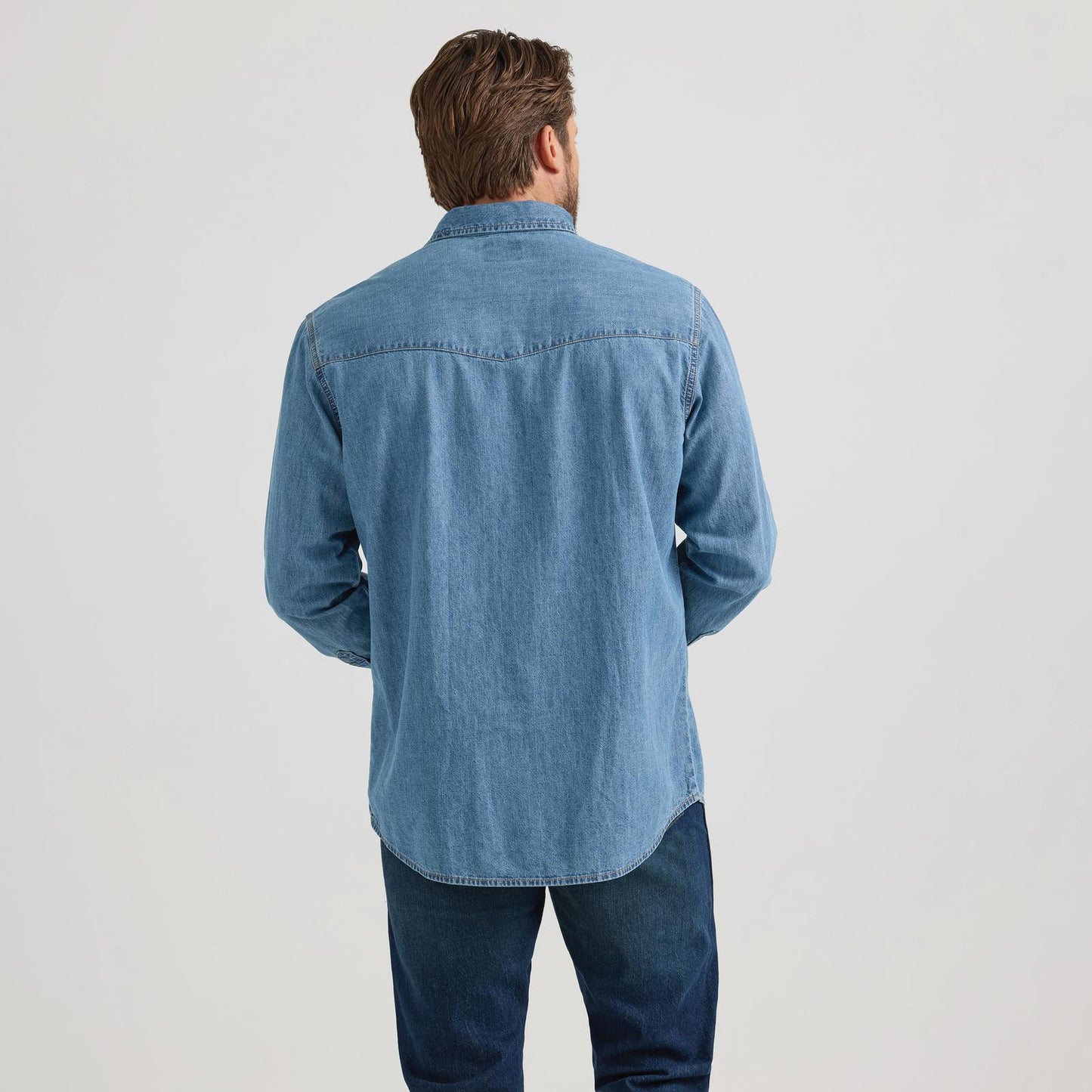 Wrangler Taylor Stonewash Men's Denim Shirt