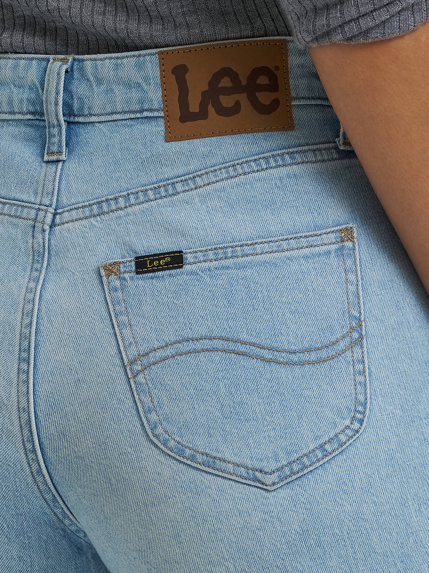 Lee Sky Wide Leg Cropped