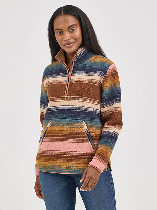 Wrangler Serape Sherpa Pullover