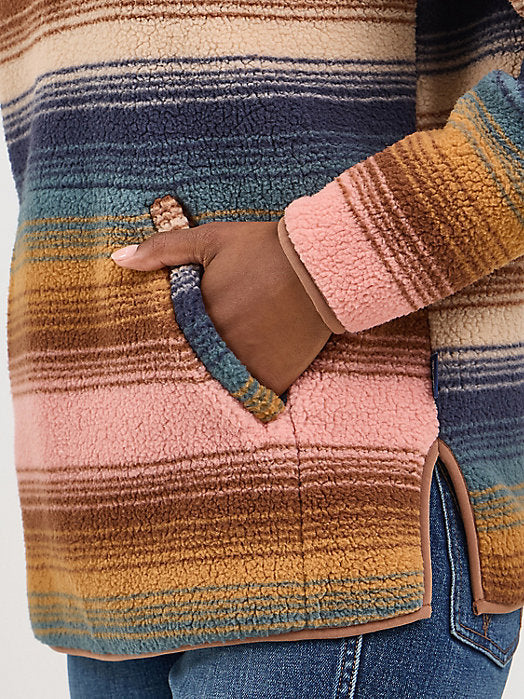 Wrangler Serape Sherpa Pullover