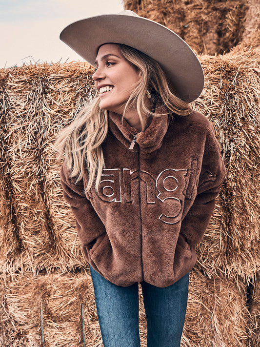 Wrangler Ultimate Fluff Brown Jacket