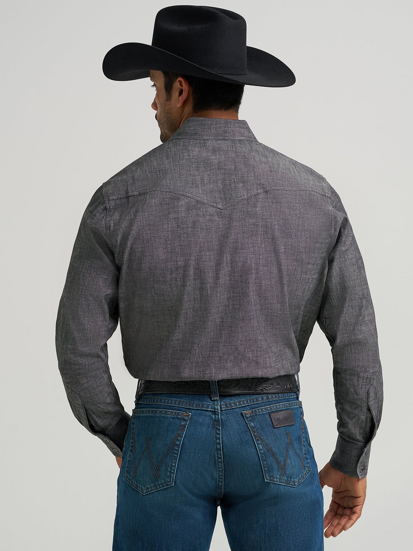 Wrangler Cody Johnson Snap Up Charcoal