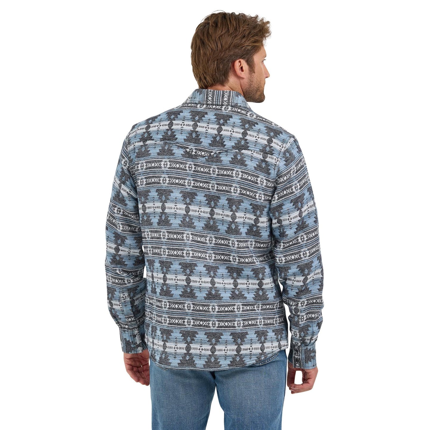 Wrangler Retro Woven Shades of Blue