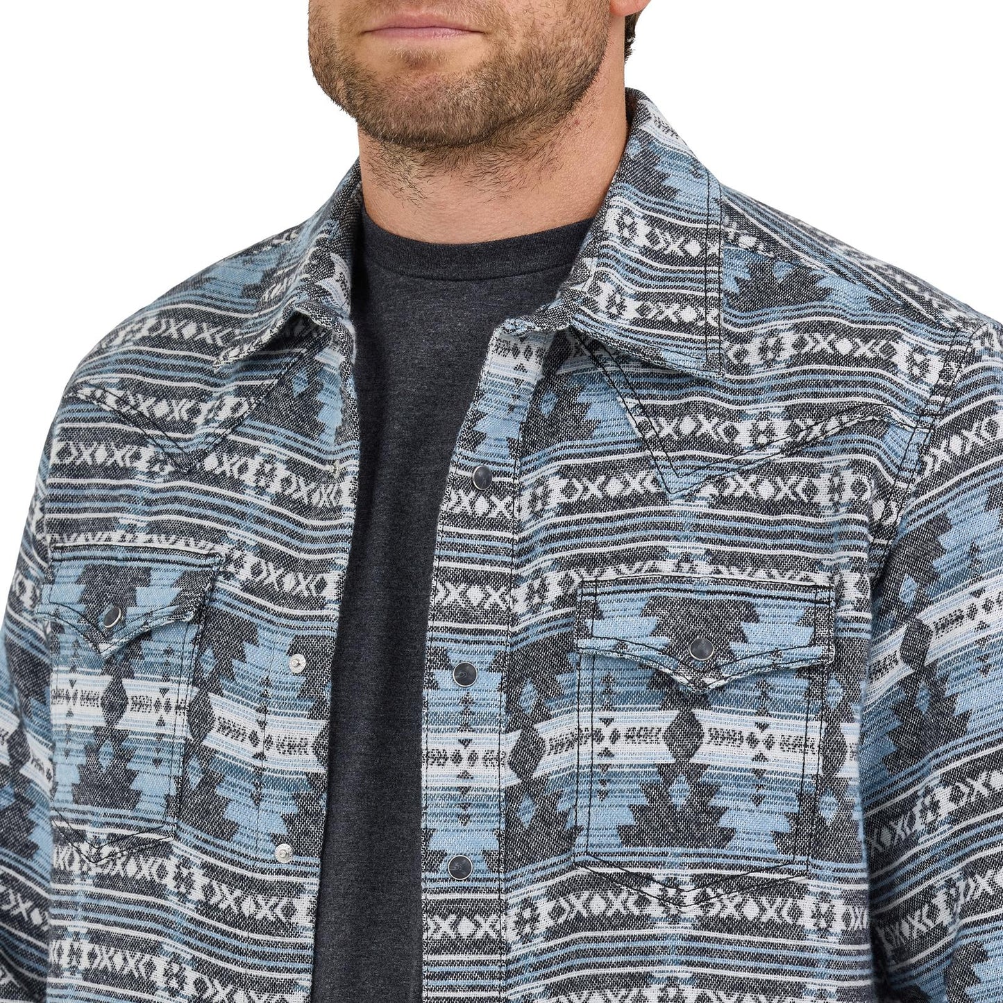 Wrangler Retro Woven Shades of Blue