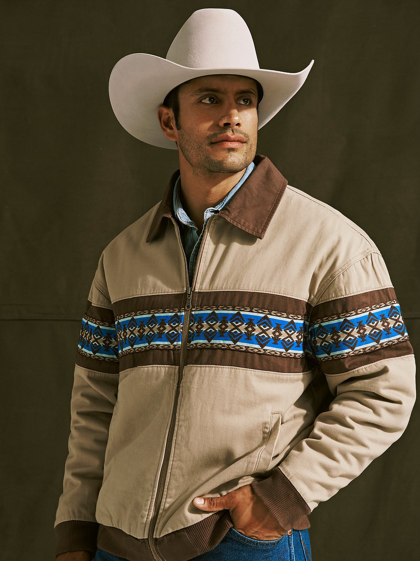Wrangler Checotah Border Jacket